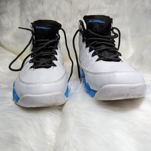 Air Jordan Men\'s  Style 302370-401 White Blue Size 9.5 main image 4